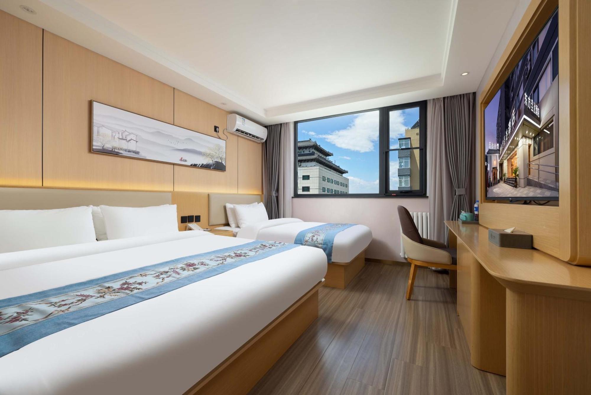 Jingfang Building Smart Hotel - Located In The Busiest Part Of The Downtown Area, Near Beijing Tiananmen Square And The Forbidden City,Wangfujing Shopping Street ,Newly Opened Hotel,Provide Free Laundry Service,Provide Tourism And Ticketing Services Экстерьер фото